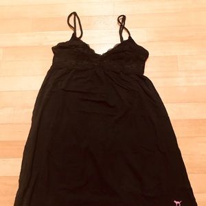 PINK Black Sexy Babydoll